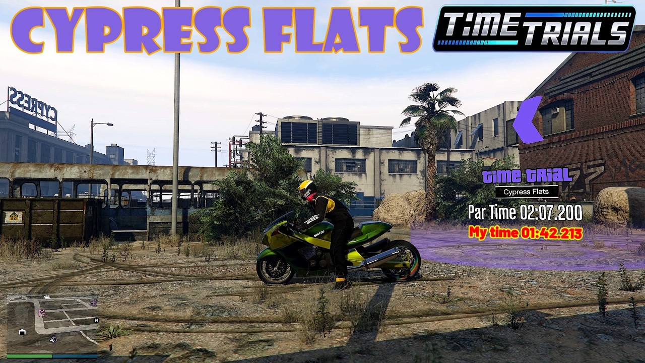 Time Trial: Cypress Flats ⏱️ GTA 5 Online