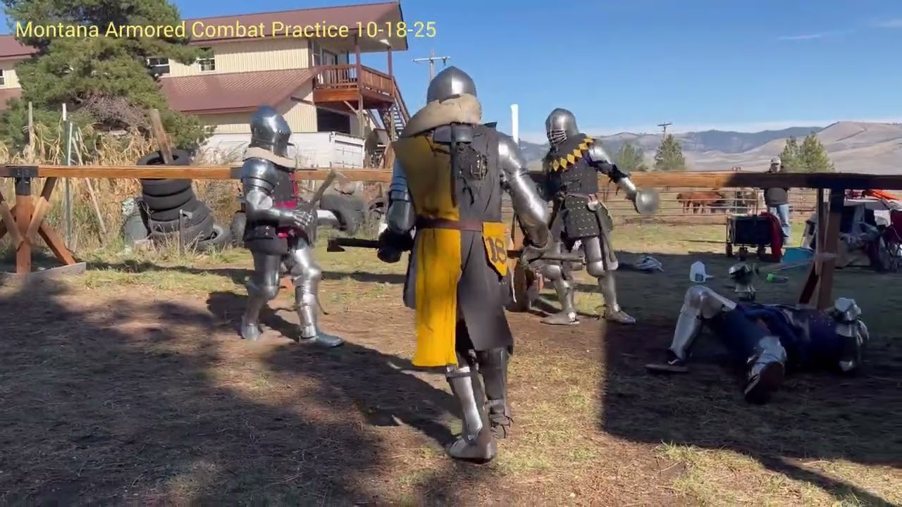 Montana Armored Combat Practice 10-18-25