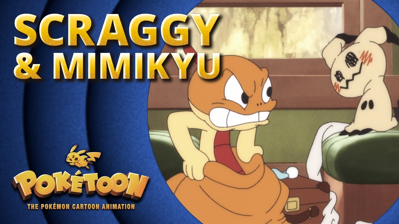 Scraggy and Mimikyu 💥 | POKÉTOON Shorts