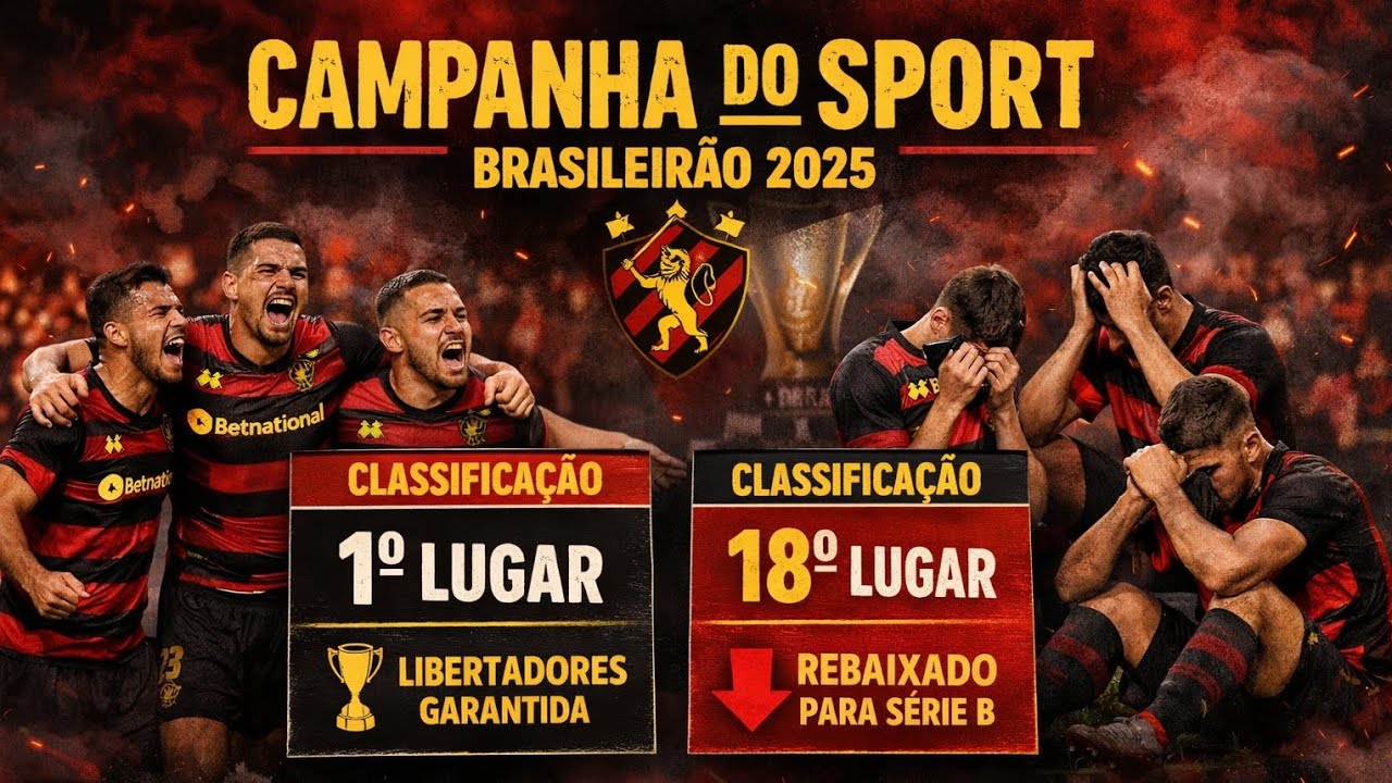 Campanha do sport no brasileirao 2025