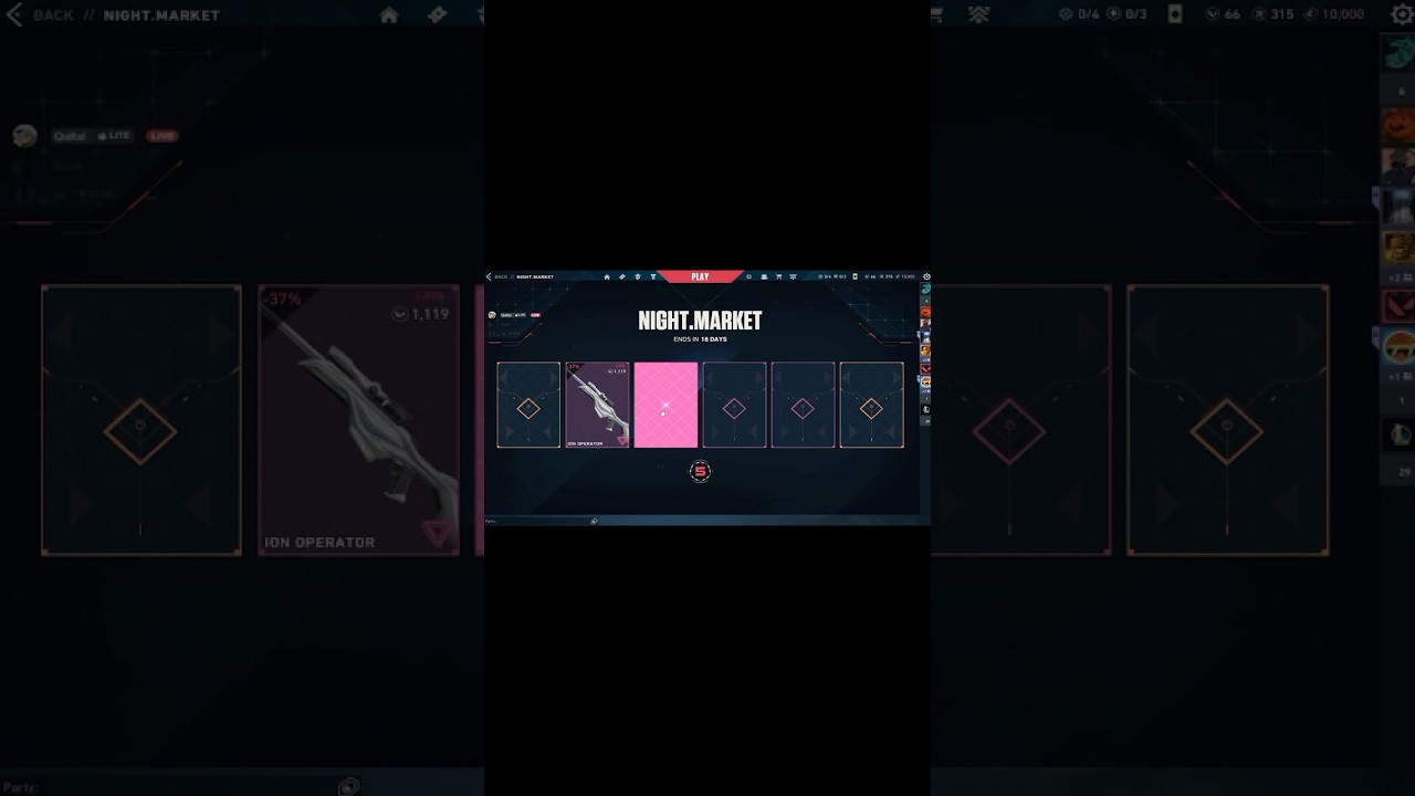 Luckiest Night Market Ever? #valorant #valorantnightmarket