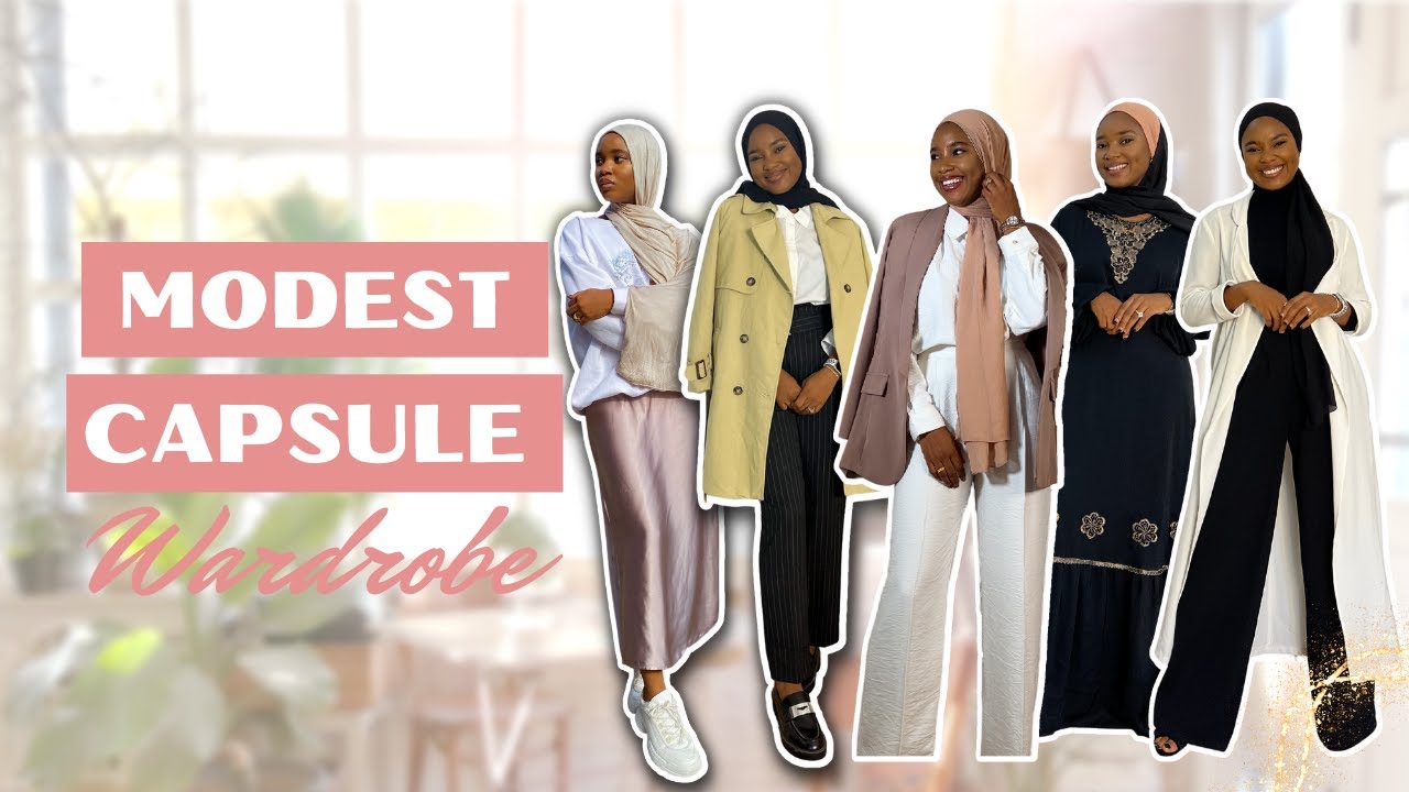 HOW TO BUILD YOUR FIRST MODEST CLOSET (Modest Capsule Wardrobe)