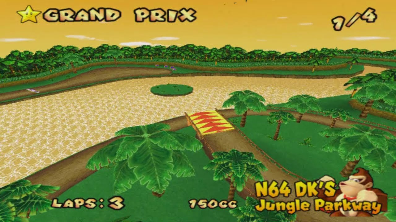 N64 DK's Jungle Parkway [v1.0] | Mario Kart: Double Dash!! [Custom Track]