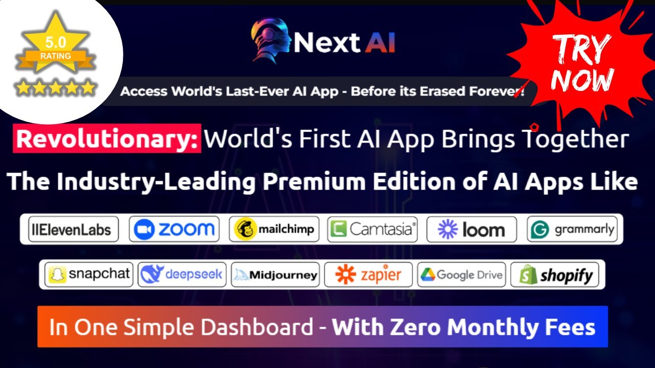 NextAI App Review 2025 ✅ Get Instant Access To Multiple AI Apps In One Simple Dashboard‼️