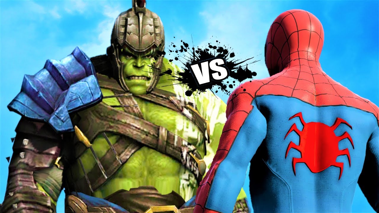 SPIDER-MAN vs GLADIATOR HULK - Epic Battle