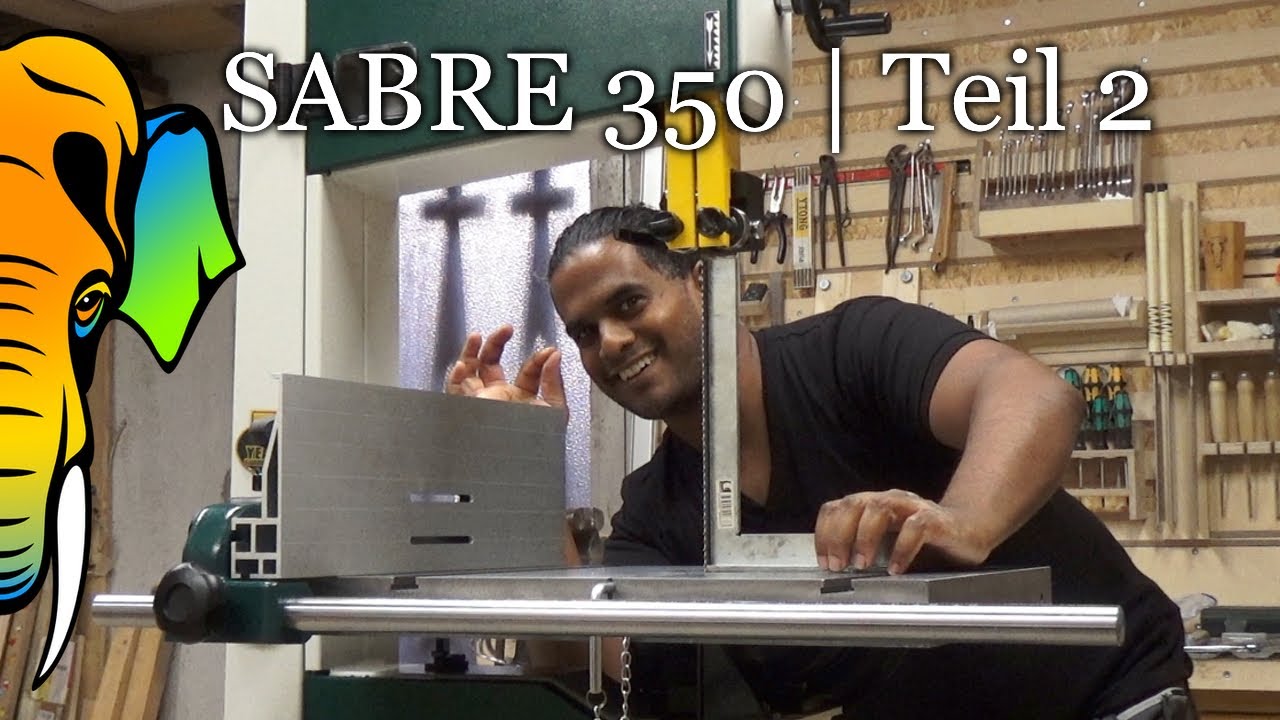 Aufbau der SABRE 350 von Record Power - Teil 2 - Tisch, Gehrungsanschlag und der ganze Rest