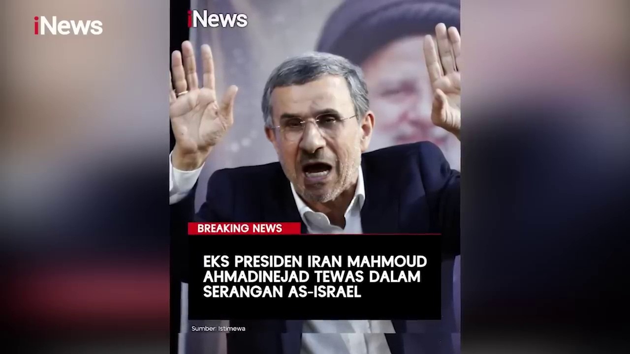 Media Israel Laporkan Mantan Presiden Iran Ahmadinejad Tewas dalam Operasi Pembunuhan oleh Israel AS