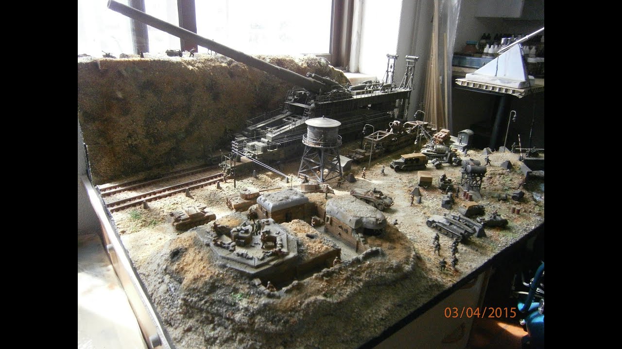 GERMAN 80CM K(E) RAILWAY GUN DORA