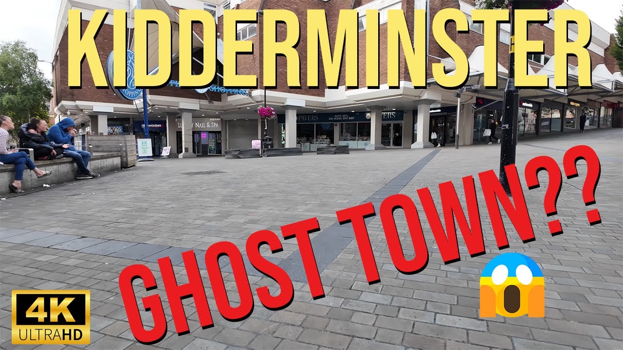 Kidderminster - City Tour 2024| Walking The Streets of Kidderminster | Central Kidderminster Walk 4K