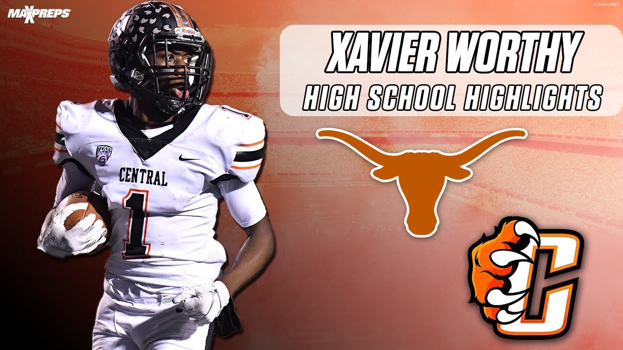 XAVIER WORTHY WAS A SPEEDSTER IN HIGH SCHOOL 😮‍💨 | HIGHLIGHTS 🏈 🔥