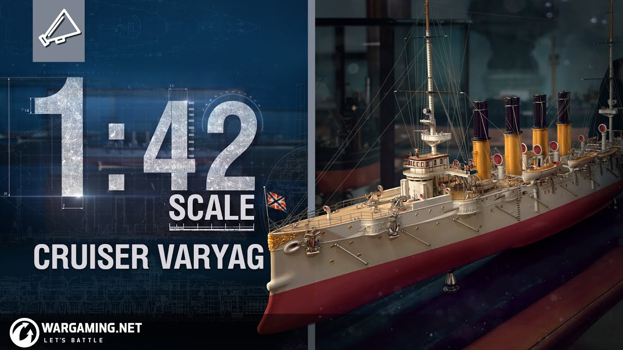 World of Warships - 1:42 Scale: Cruiser Varyag