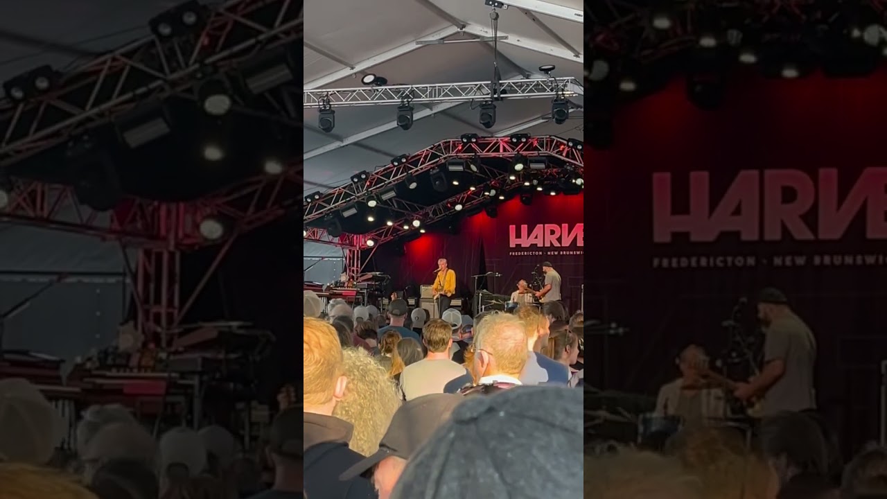 Joel Plaskett Love This Town Live Harvest Jazz and Blues Festival September 12 2025 Fredericton N.B.