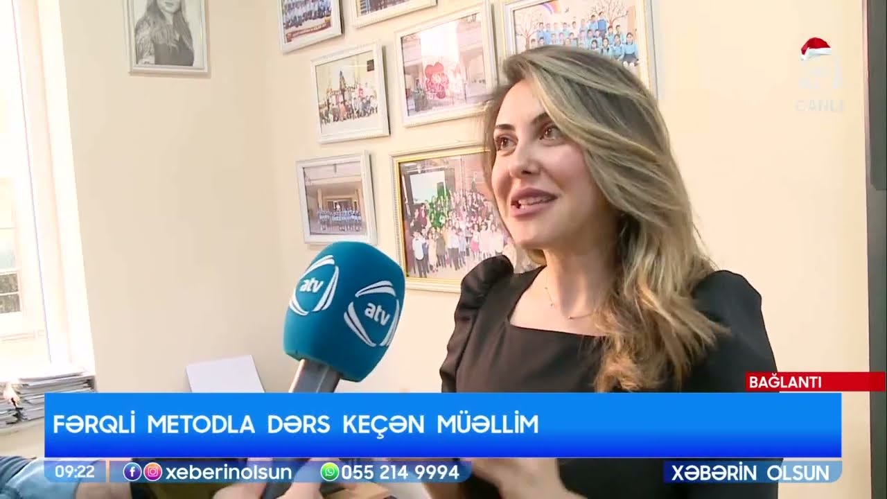 Müəllim maraqlı dərs metodu ilə şagirdlərini dərsə həvəsləndirir