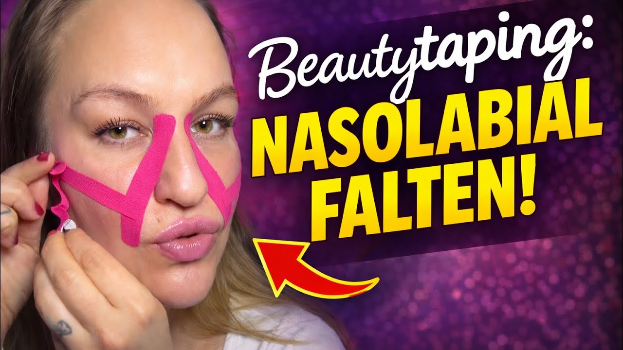 Beautytaping: Nasolabialfalten ✨💖