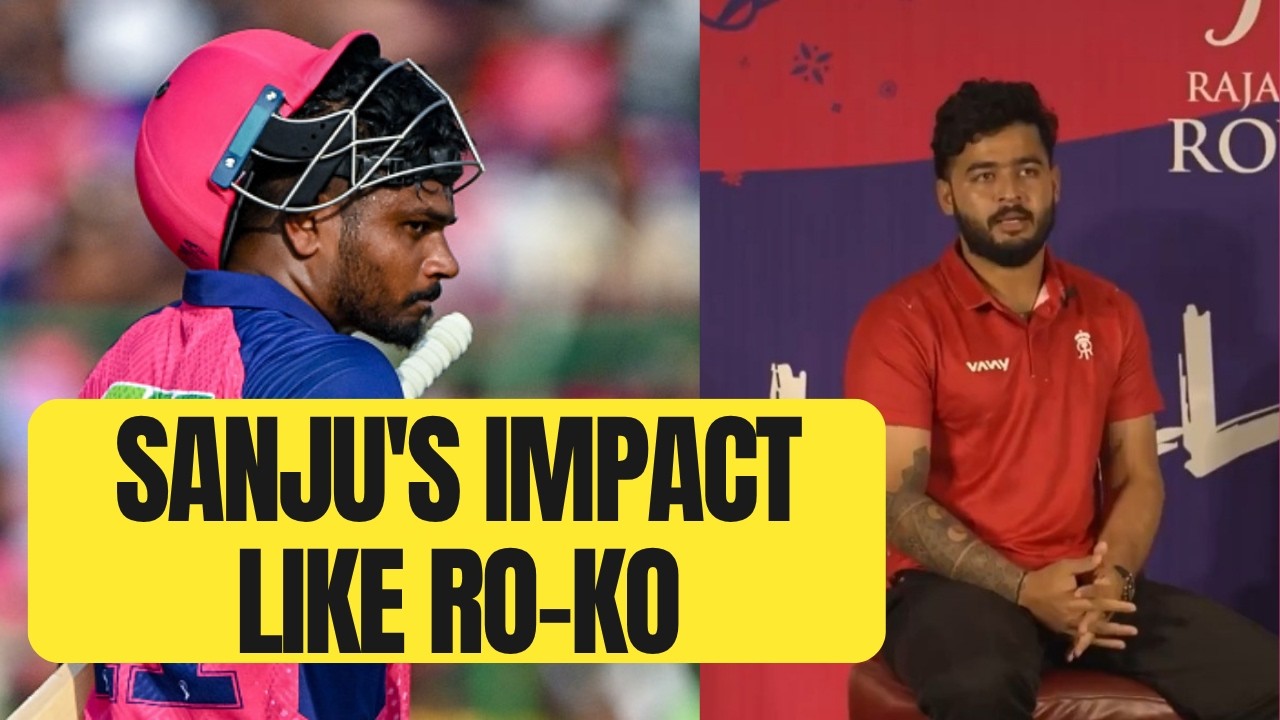 Riyan Parag on why Sanju is irreplaceable, gives Vaibhav Suryavanshi a message & Jadeja's experience