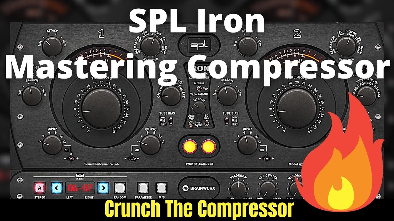 SPL Iron Mastering Compressor | Plugin Alliance | Crunch The Compressor
