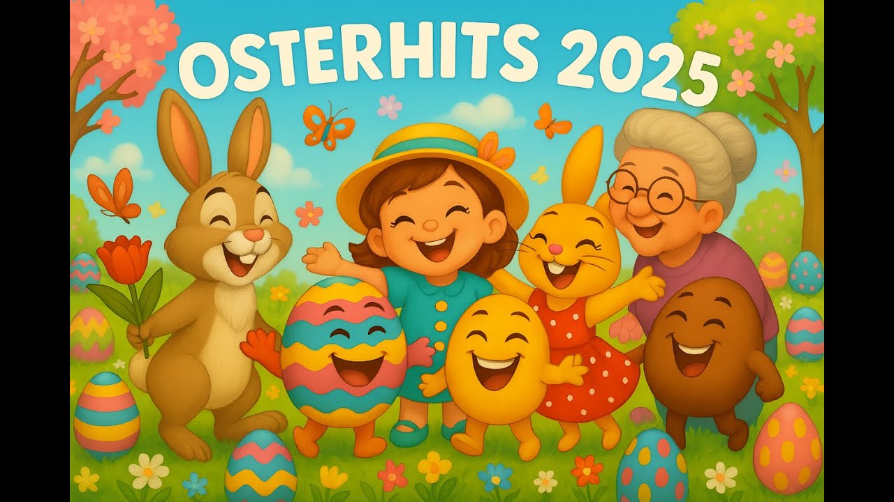 🎵🐰 Osterhits 2025 | 20 Frische Kinderlieder zum Mitsingen & Tanzen