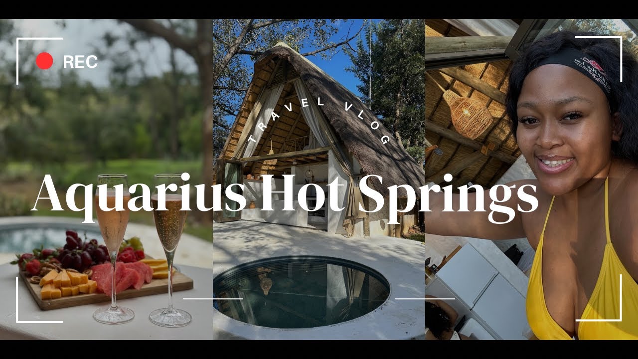 Travel Vlog | Aquarius Hot Spring Bungalow | Mookgopong | South African YouTuber