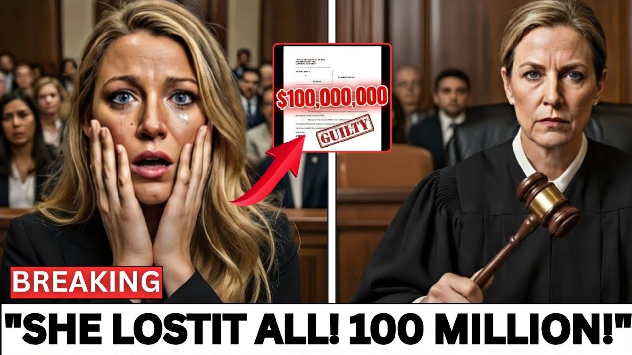 Blake Lively Reacts After Reports of Massive $100M Court Ruling😮