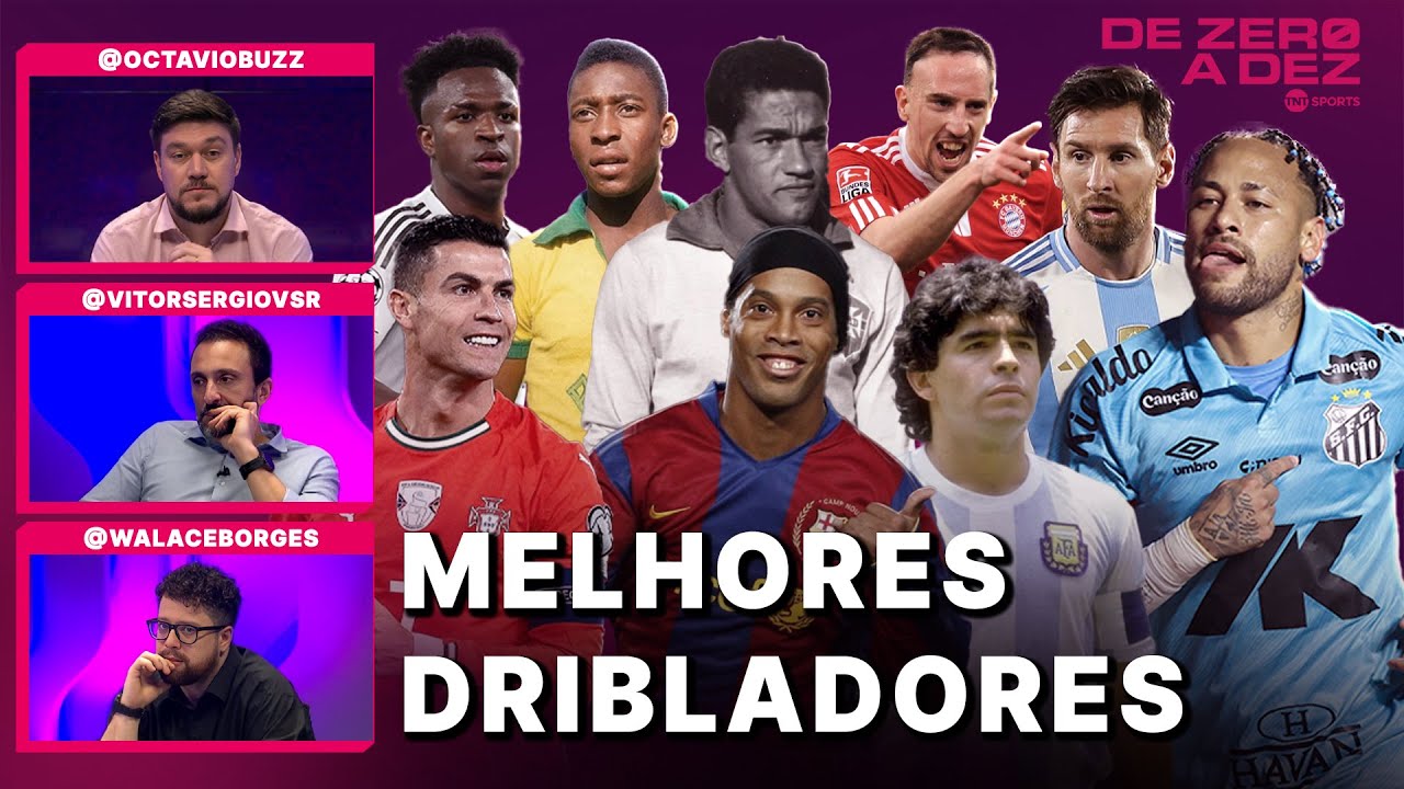 QUEM É O MELHOR DRIBLADOR DA HISTÓRIA DO FUTEBOL? | DE ZERO A DEZ