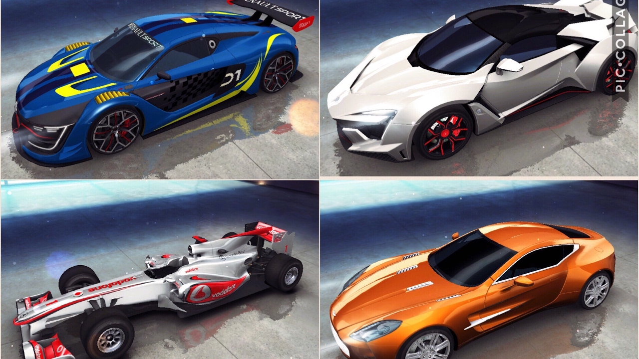 Asphalt 8, aguila.negra, multiplayer, MP4-25, Renault SuperSport, Fenyr & Aston Martin One
