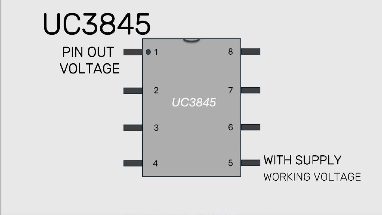 uc3845 pin out volt work condition supply pin detail supply run voltage