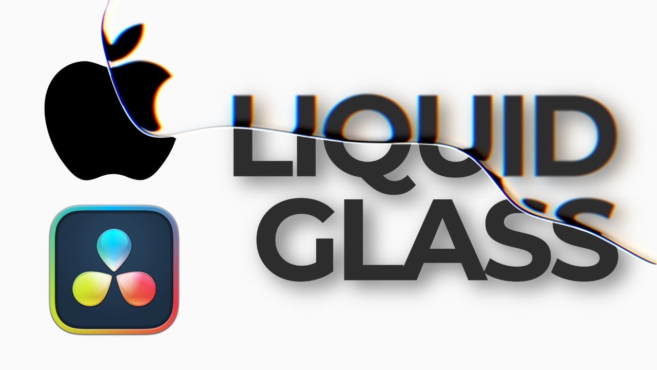 How to Make Apple’s Liquid Glass Effect in DaVinci Resolve