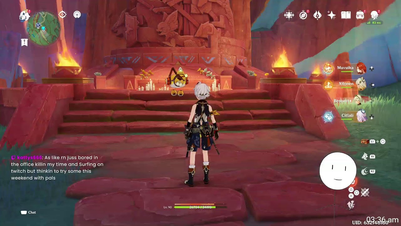 Grinding for Primogems (Genshin Impact)