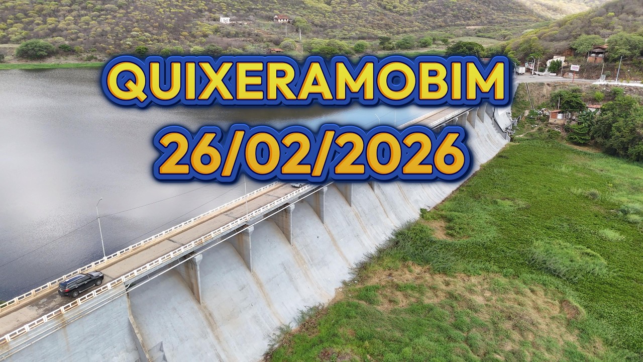 Barragem de Quixeramobim / Açude Fogareiro dados Atualizados 26/02/2026 Sertão Central - Ceará