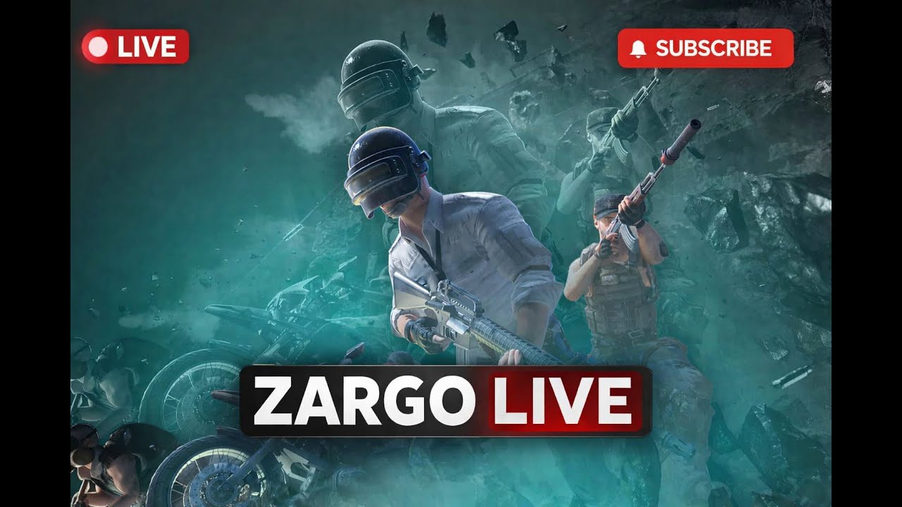 PUBG mobile ZARGO live