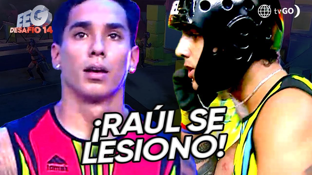 EEG Desaf&iacute;o 14: Ra&uacute;l Carpena sufri&oacute; fuerte lesi&oacute;n durante circuito (HOY)