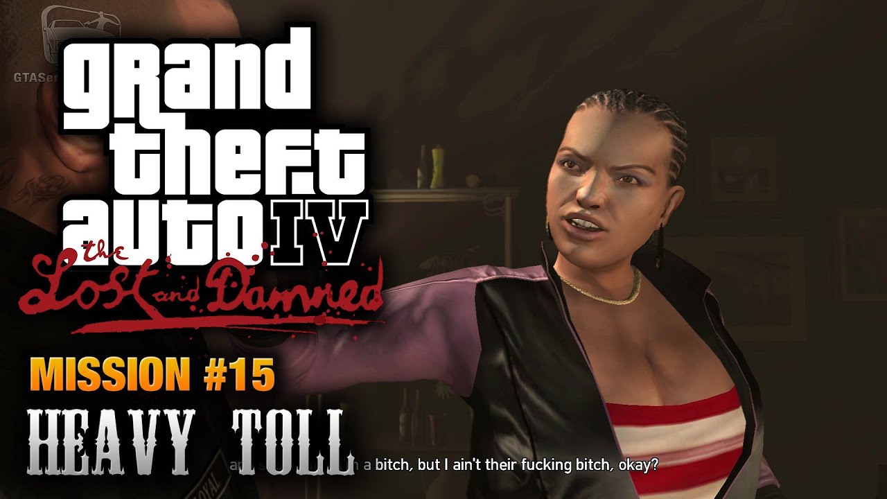 GTA: The Lost and Damned - Mission #15 - Heavy Toll (1080p)