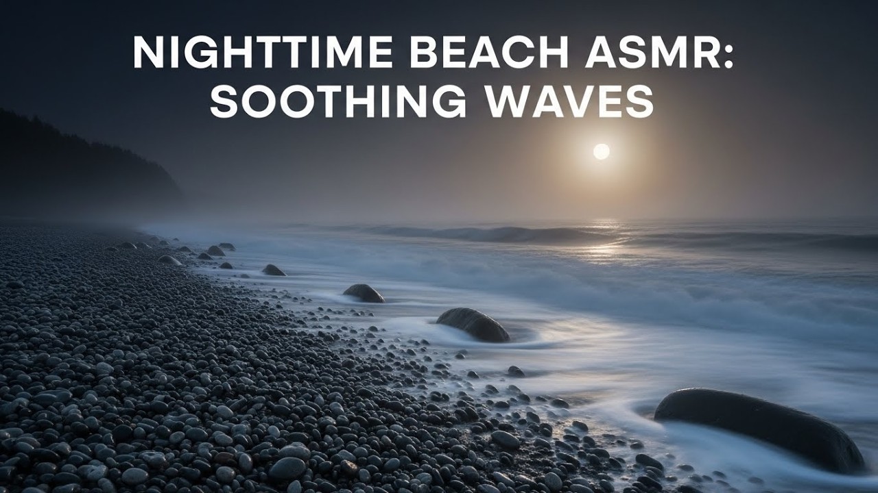 3 Minute to 10 Hour Ocean White Noise for Anxiety, Stress , & Deep Sleep