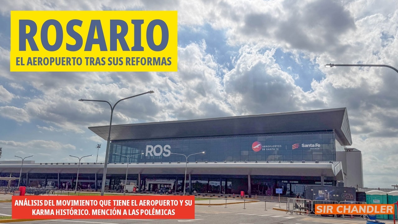 ROSARIO 🇦🇷 : RECORRIDA POR LA AMPLIACIÓN DEL AEROPUERTO