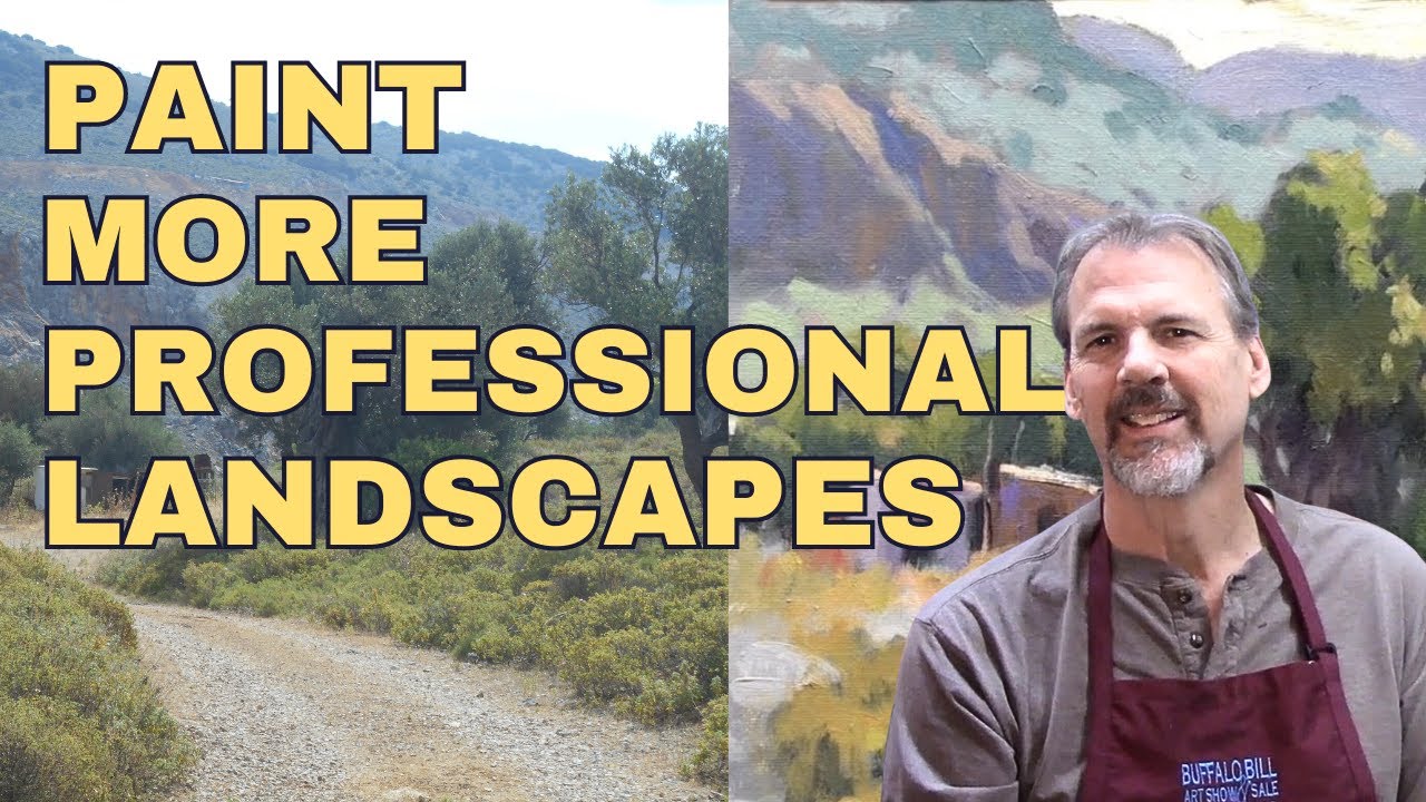 How To Create Professional Landscape Paintings with Value & Color