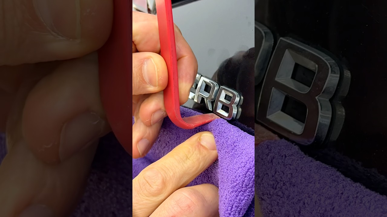 &Scaron;koda Superb Debadge Tutorial (Zero Glue, No Trace) 🚗🛠️✨