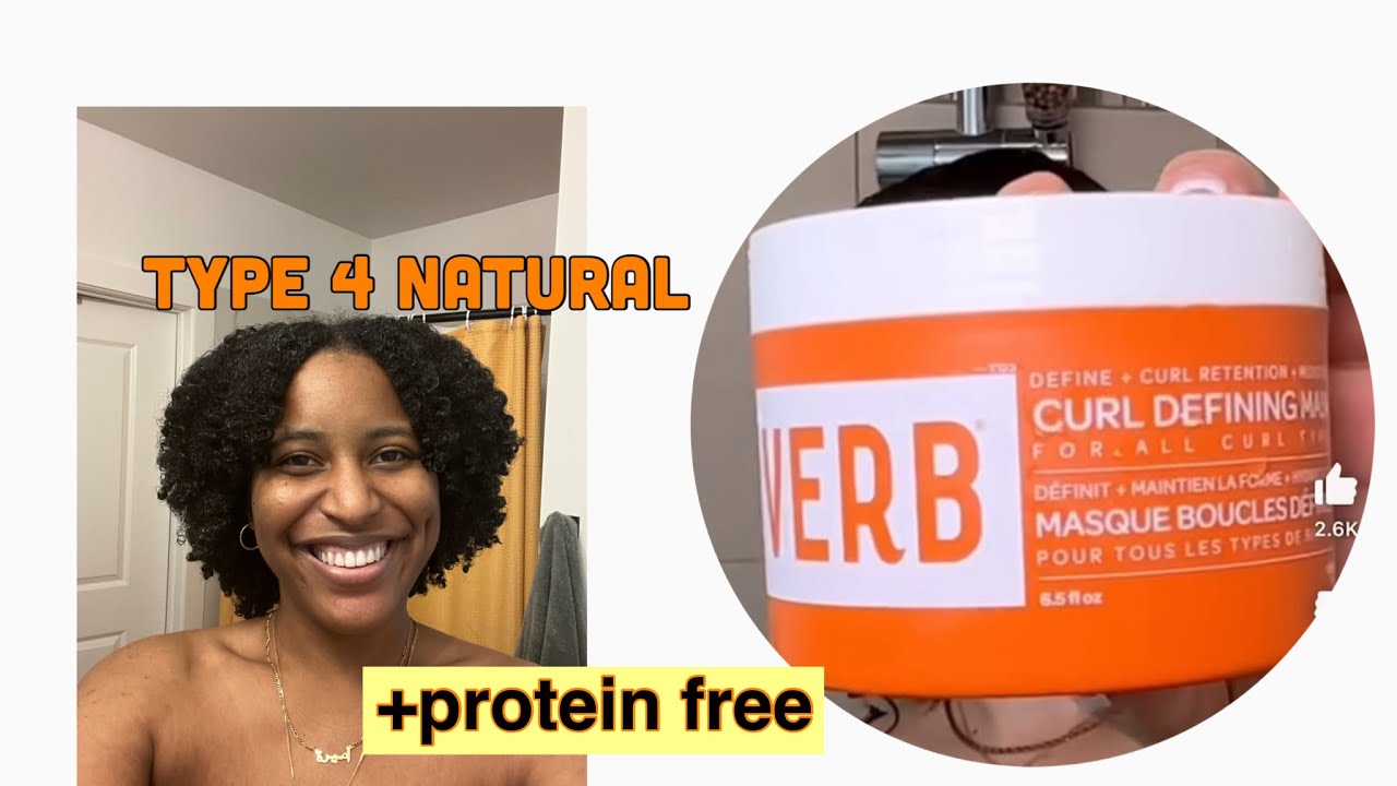 Verb Curl Defining Mask Demo/Review on Natural Hair