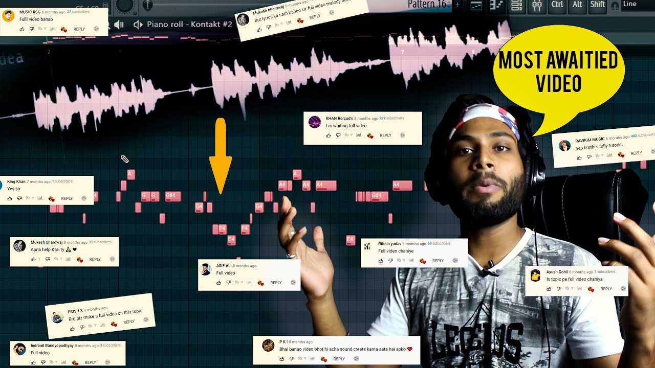 3 tips for good melody | fl studio | tutorial in hindi | #tipsformelodies #melodyinflstudio