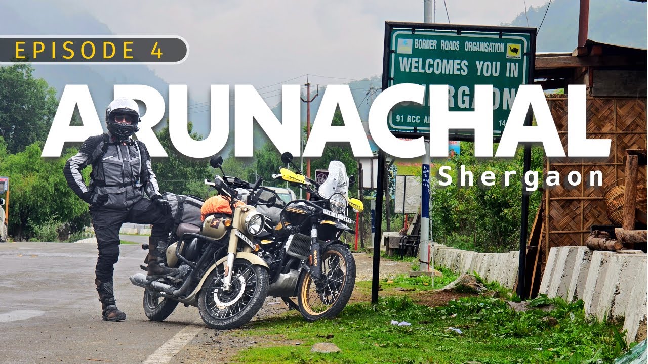 Bhairabkunda to SHERGAON - Arunachal Pradesh Ride 2024 | Naturemoto