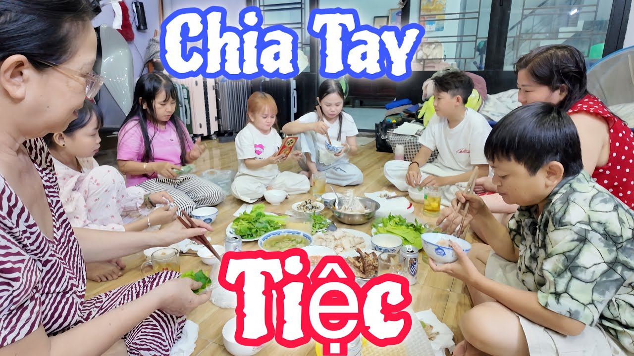 Được Hai Em Hoà Tiêu Đãi Tiệc Rửa Máy Quay Mới & Chia Tay Dì Năm Chị Tư Để Tiếp Tục Hành Trình Mới