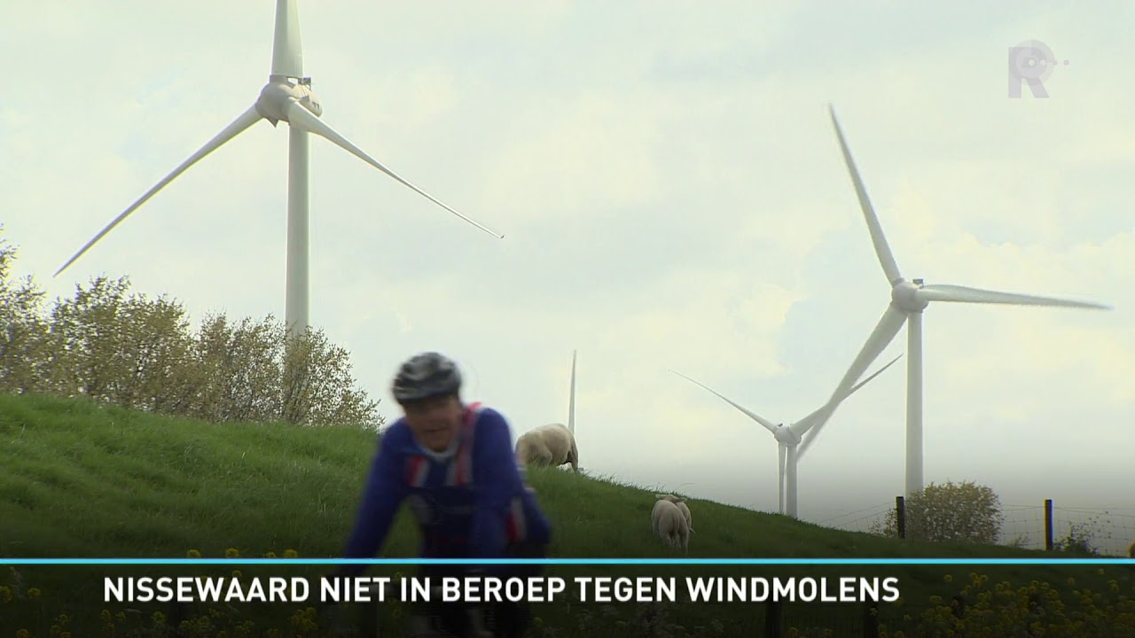 Nissewaard niet in beroep tegen vergunning windmolens