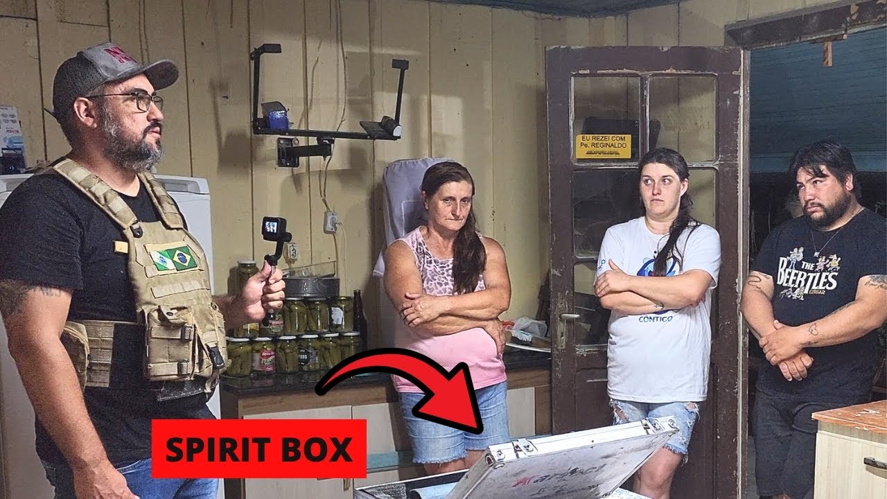 FAMÍLIA FALA NO SPIRIT BOX COM SEU FAMILIAR FALECIDO