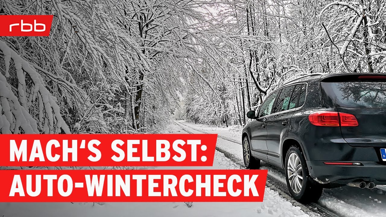 Wintercheck: Das lässt sich am Auto selber prüfen | SUPER.MARKT