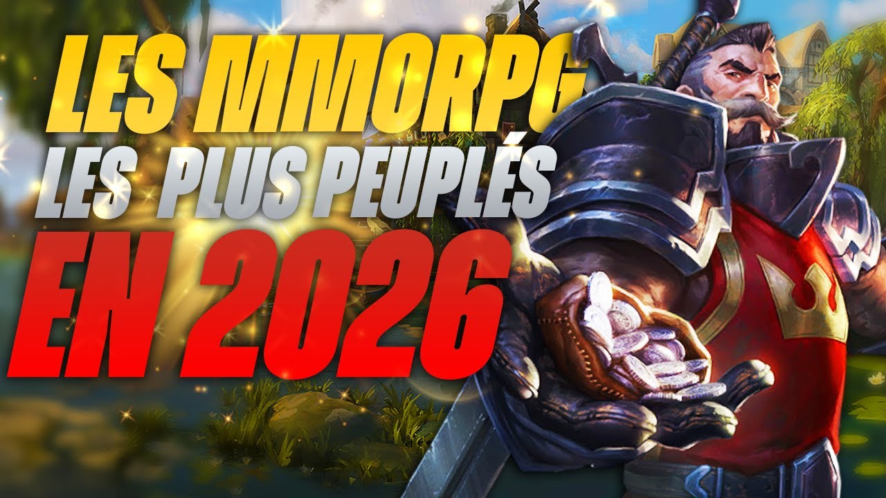 🪐 Les MMO les plus Peuplés en 2026 ! Lequel choisir ? | WOW, TESO, FF14, AION2, DOFUS ... |
