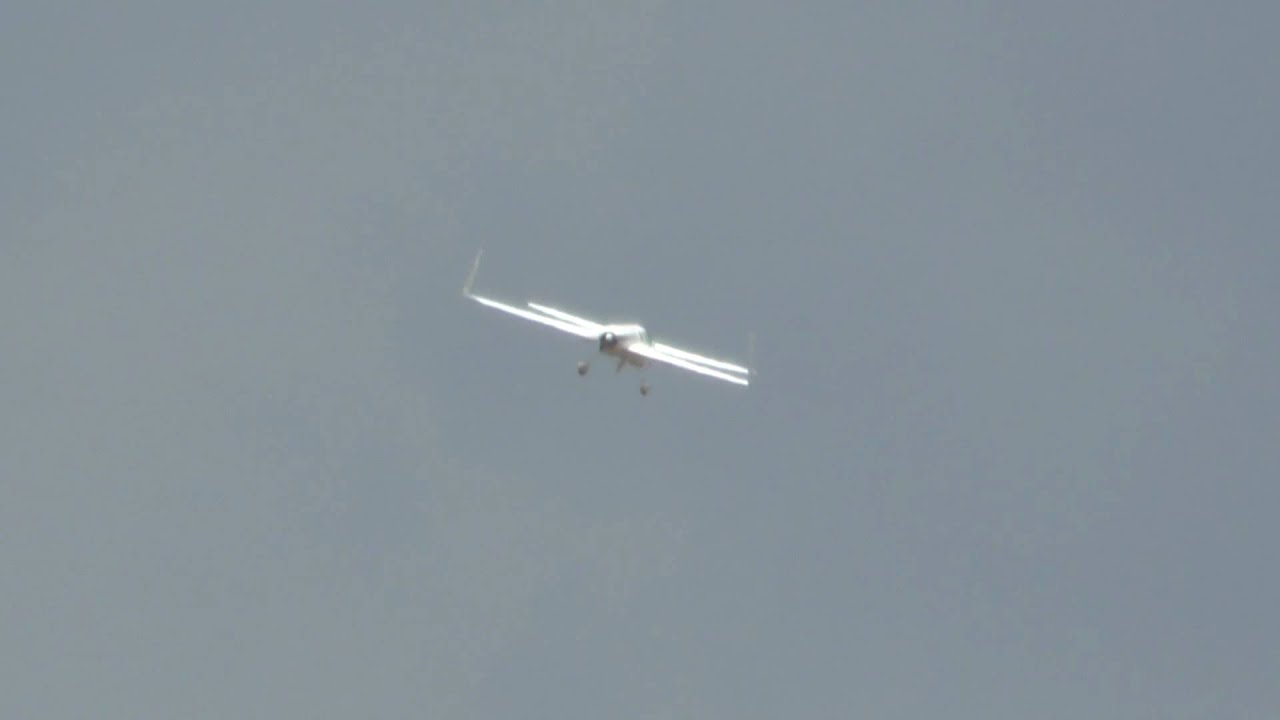 Rutan Defiant, N770JL departing KRDG on 6/2/12