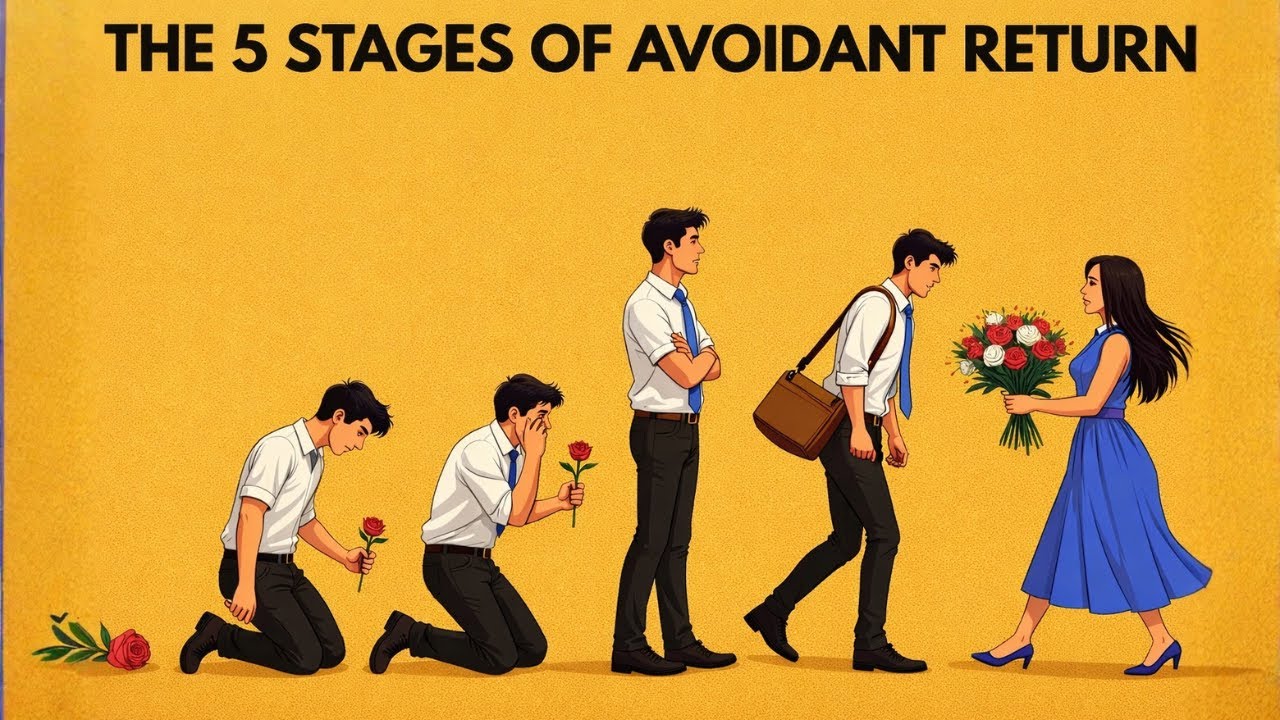The 5 STAGES of an Avoidant Coming BACK. (Most Mess up at Stage 3)