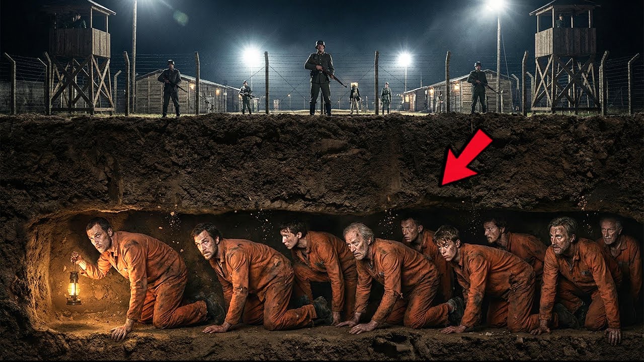 ISANG TAON Silang NAGHUKAY! MAKATAKAS LANG Mula sa GERMAN Prison NOONG World W@r 2