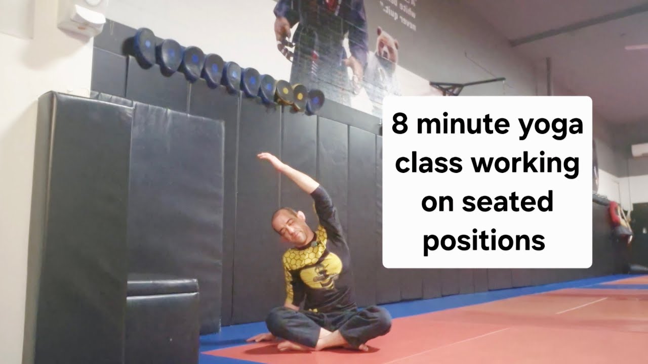 8 minute refreshing yoga class
