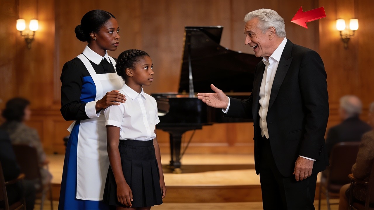 “Just One Piece for My Mom,” She Said—They Laughed… Unaware the Maid’s Black Daughter Was a Virtuoso