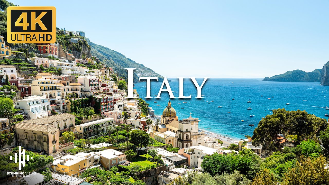 Experience Italy's NATURAL Beauty in 4K! #relax #relaxing #4kvideo